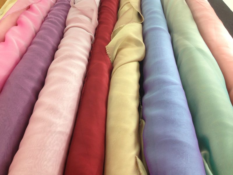 60 wide Two Tone Cationic Chiffon BridalCrafts Fabric Huge Range of Colours 221335744430