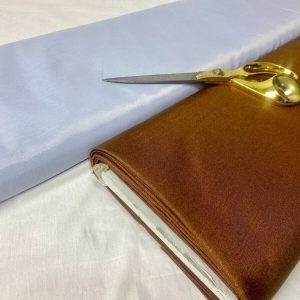 L/M Weight  100% Polyester Smooth/Dupioni Sateen Plain Fabric