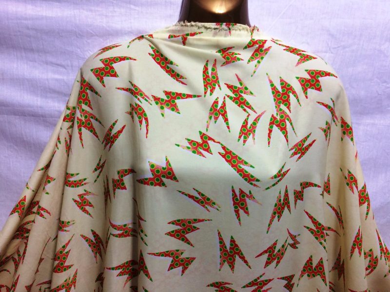 NEWLWeight Fine Smooth Polyester Abstract Print DressCrafts FabricFREE PP 222398395220