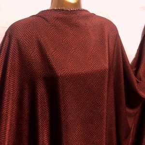 L/Weight Fine Smooth Polyester DogTooth Print Dress/Craft Fabric