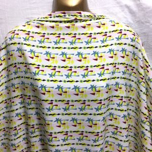 Smooth Light Weight Polyester Aztec Print Dress/Craft Fabric