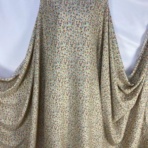 Soft Viscose Ditsy Full Floral Summer Print Dress/Craft Fabric