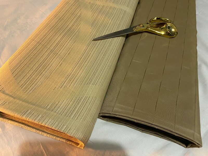 CLEARANCE Designer Reversible Satin Jacquard 4 CurtainsCraftsCushions Fabric 324909097701