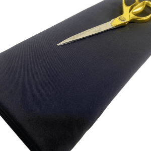Midnight Blue Heavy Twill Weave Wool Fabric – Coats/Suits/Skirts