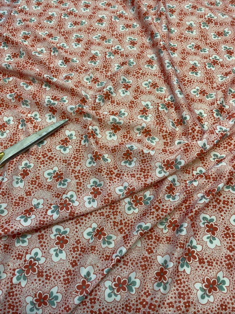 NEW Red Green White Poly One Way Stretch Jersey DressCrafts Fabric FREE PP 326515900331