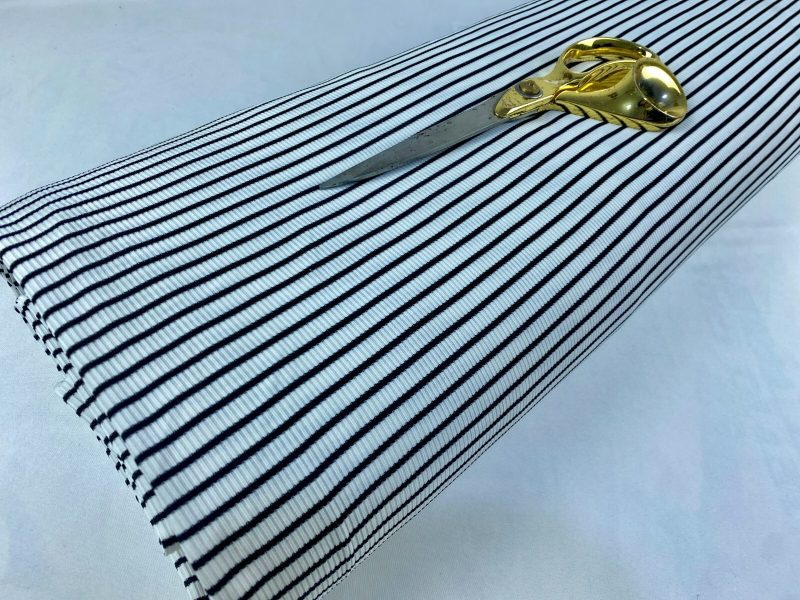 NEW Stretch Pocket Ribbed Knit Jersey DressCraft Fabric Material FREE PP 326579479351