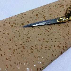 Designer Clear Sequinned Animal Print 100% Poly Dress/Craft Fabric