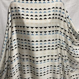 Soft Silky M/Weight 100% Polyester  Aztec Print Dress/Craft Fabric