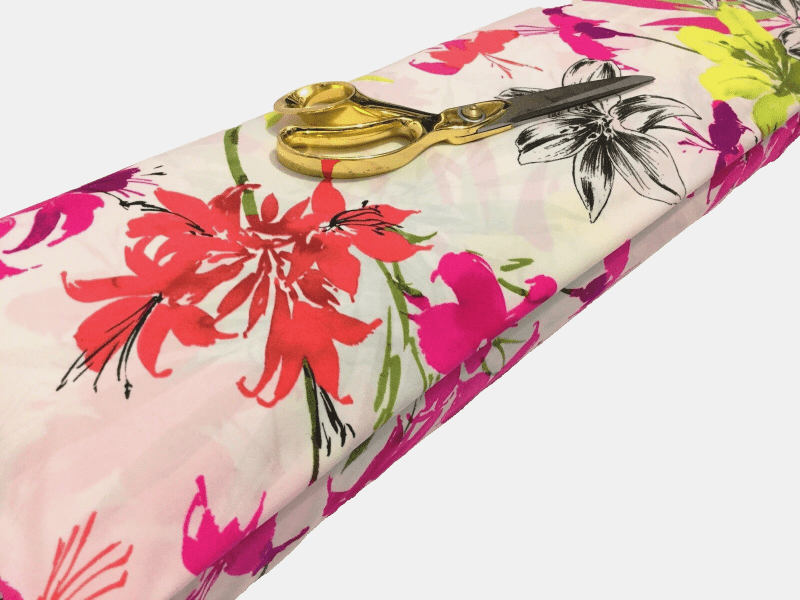 NEWStretch Lycra Single Knit Floral Jersey DressCraft FabricFREE PP 324210944571