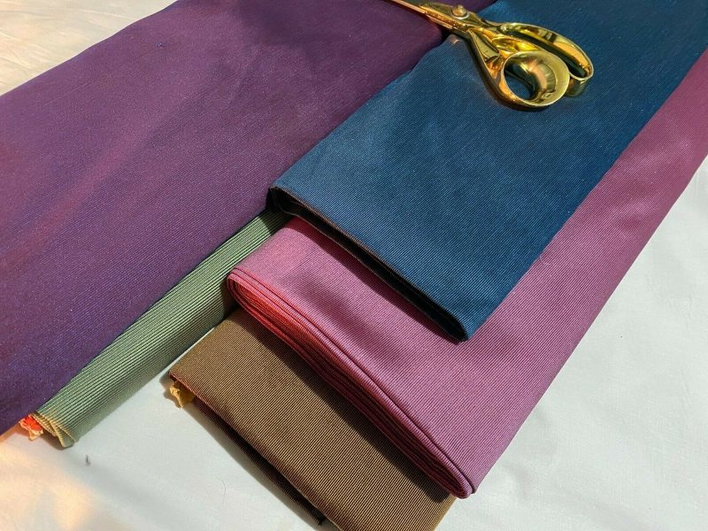 CLEARANCE Designer Reversible Satin Jacquard 7 CurtainsCraftsCushions Fabric 324909141542