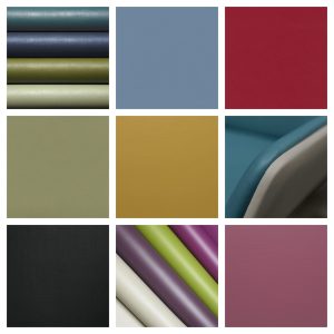 Panaz Faux Leather Upholstery Fabric Remnants – Crib 5 Fire Rated, Waterproof, 137cm Wide