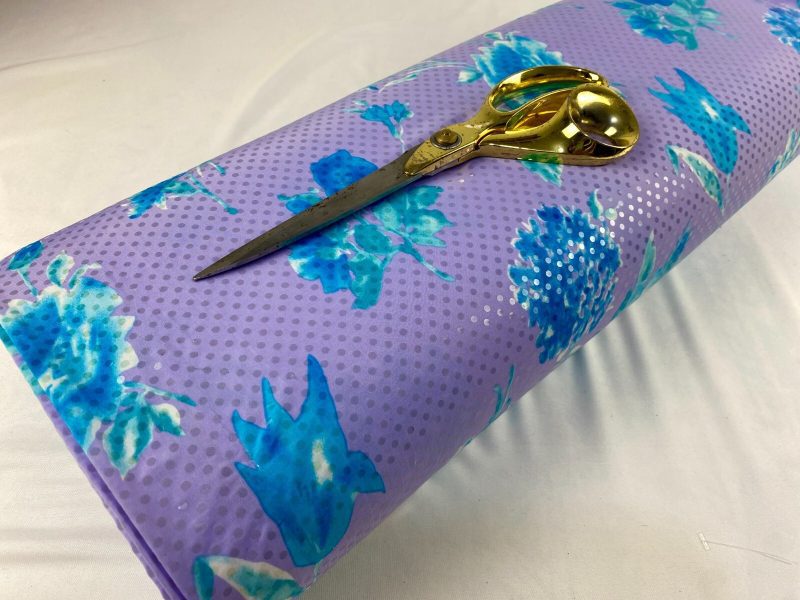 NEW Clear Sequinned Floral Print 100 Poly Stretch DressCraft FabricFREE PP 226750906702