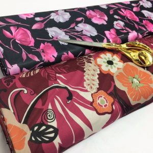 L/M Weight One Way Stretch Floral Mask/Dress/Cushion/Curtains/Upholstery