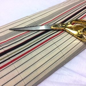 Extra Wide 68" 100% Cotton Striped Sheeting 2 Curtain-Upholstery Fabric