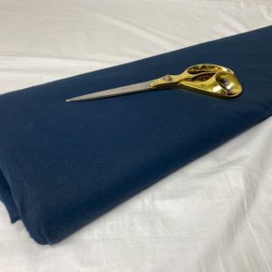 Stretch Cotton Jersey Fabric – Dark Navy – T-Shirts/Legging – 62” Width”