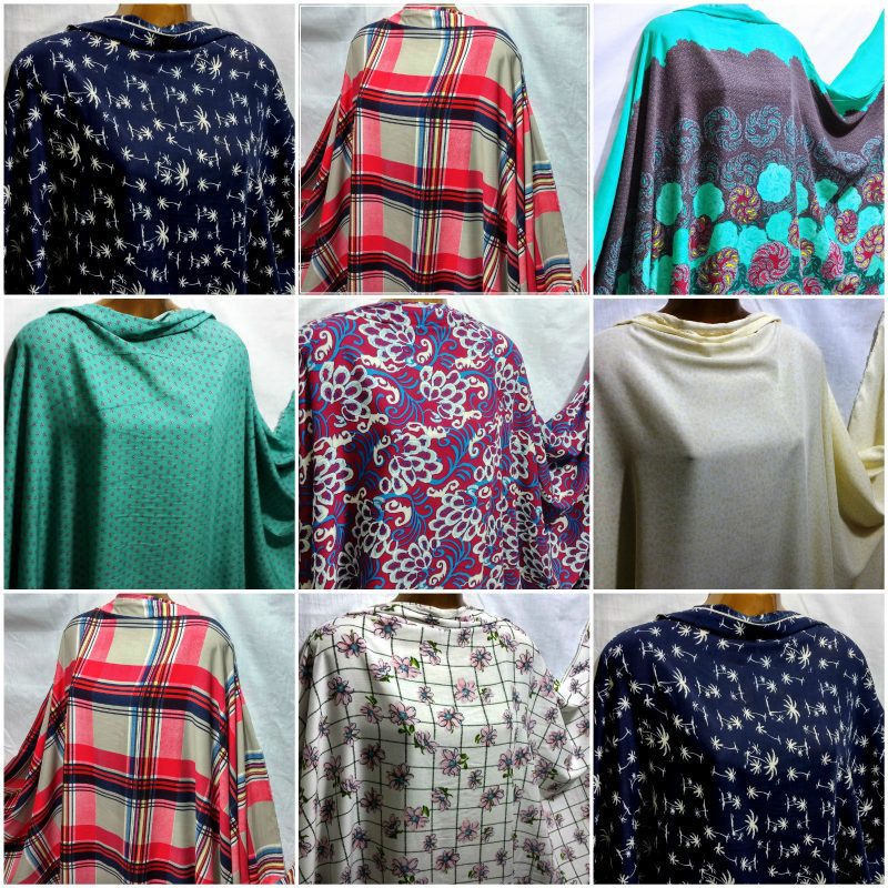 New Soft PowderTouch 100 Viscose Assorted Prints DressCraft FabricFREE PP 321920955423