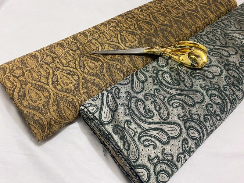 Reversible Soft Jacquard Brocade Weave DressCraftCushion FabricFREE PP 224709049933