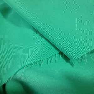 Plain Mint Green Polyester One-Way Stretch Drill Suiting/Dress/Crafts Fabric