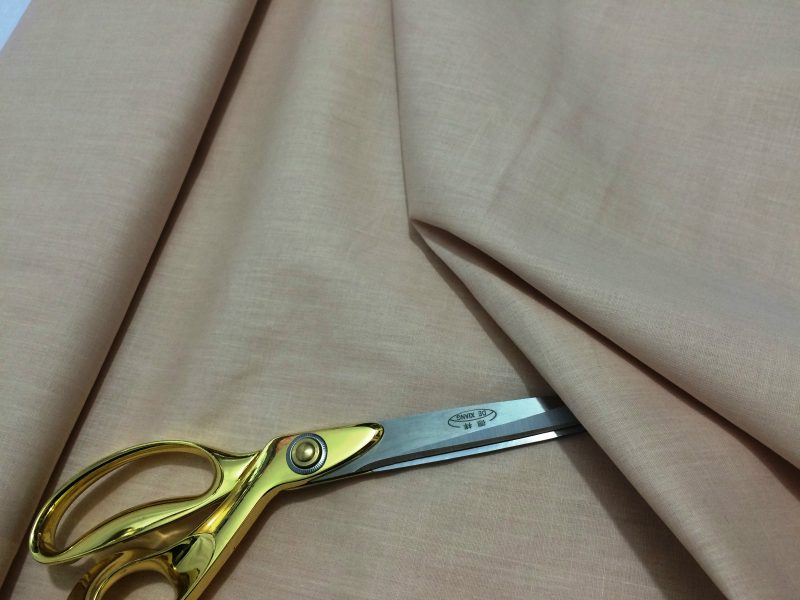 Pale Peach Double Width 72 180 cm 100 Cotton Sheeting Fabric Material NEW 222131845614