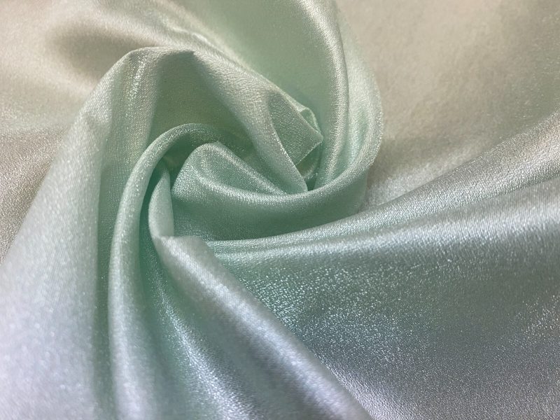 100 Polyester Shiny FabricPastel GreenDressCraftCurtainsLiningsFREE PP 326631352055