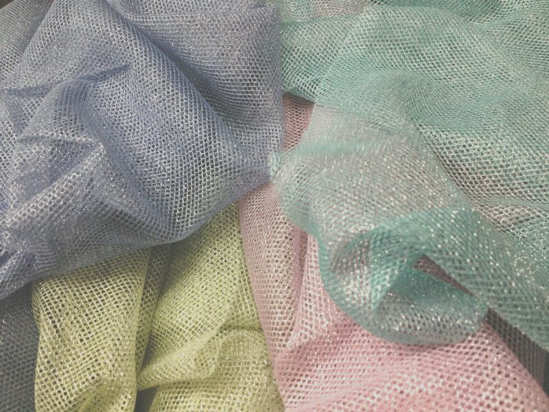 Glittered FishNetPowerMesh Stretch DressCrafts Material 4 ColoursFREE PP 321336632675