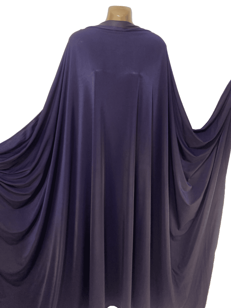 NEW Coated Back Stretch Lycra Jersey Cadbury Purple DressCraft Fabric FREE PP 326598596875