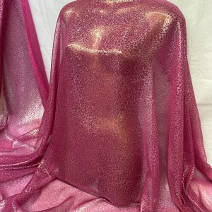 Silky Chiffon Organza Leopard Print  Dress/Craft/Curtains Fabric
