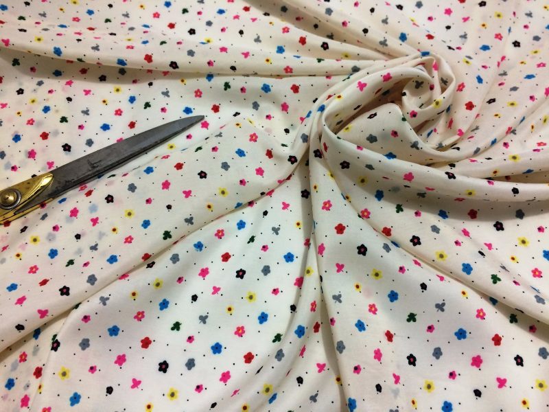 NEWLWeight Fine Smooth Polyester Floral Print 4 DressCrafts FabricFREE PP 222721237345