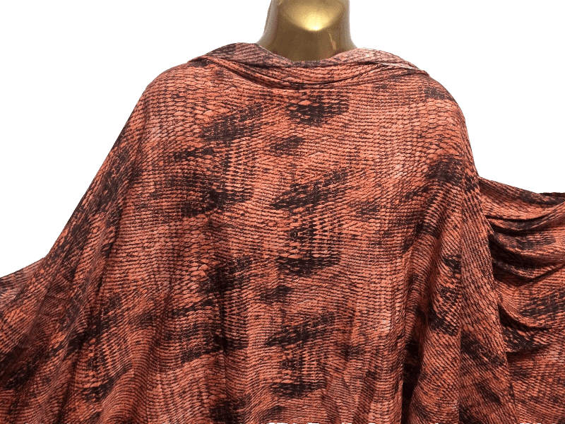 NEWLWeight-Fine-Smooth-Polyester-Snake-Print-DressCraft-FabricFREE-PP-222479815365 NEWLWeight Fine Smooth Polyester Snake Print DressCraft FabricFREE PP 222479815365