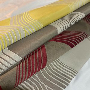 Designer Reversible Satin Jacquard 3 Curtains/Crafts/Cushions Fabric