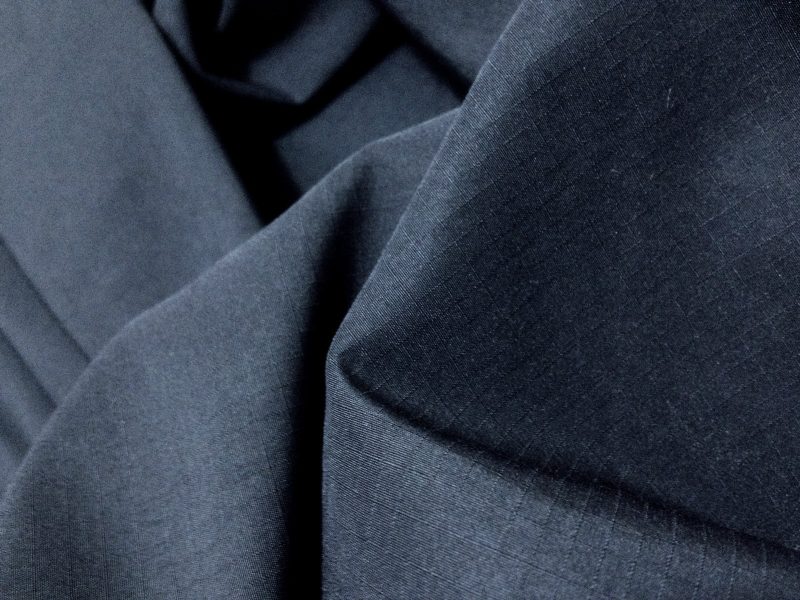 Midnight Blue Polyester Blend Checked Weave LiningCraftCurtain 62W FREE PP 221511837876