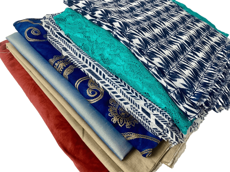 NEW-14m-Approx-Assorted-Fabric-Remnant-Bundle-End-of-Roll-Pieces-1m-4m-Lengths-326626865696 NEW 14m Approx Assorted Fabric Remnant Bundle End of Roll Pieces 1m 4m Lengths 326626865696