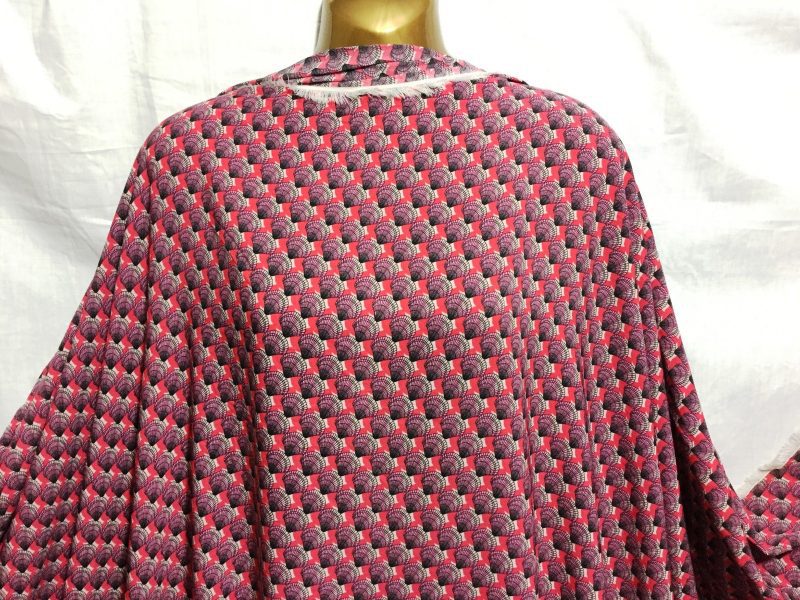 NEWLWeight Soft Smooth Polyester Seashells Print DressCraft FabricFREE PP 323176249986