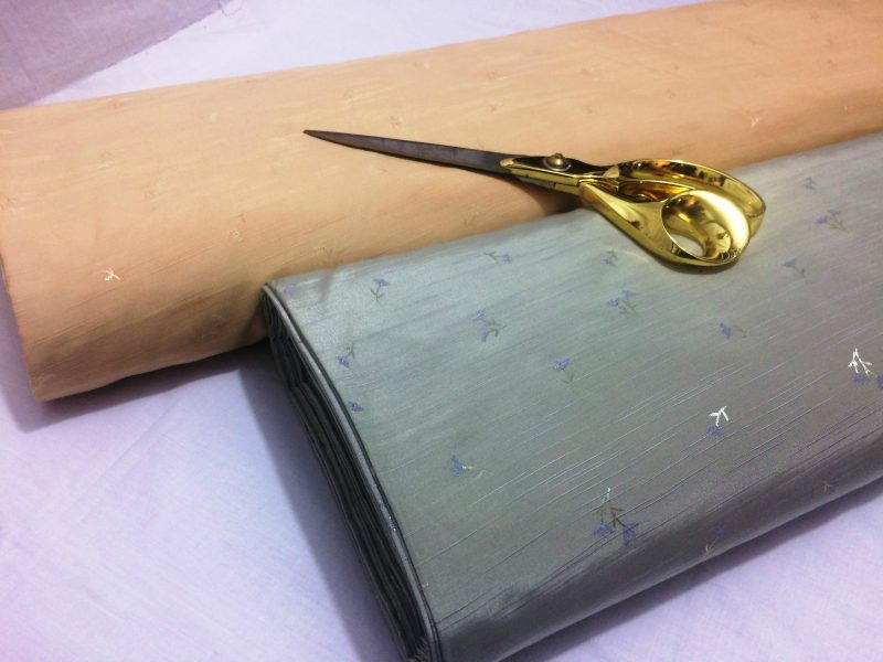 NEWPoly Viscose Jacquard Satin Floral Weave DressCraftBridalCushion Fabric 222278752156