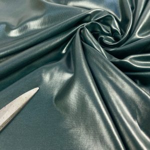 Coated Back Stretch Lycra Jersey– Forest Green Dress/Craft Fabric