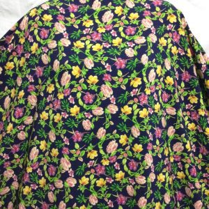 M/Weight Microfiber Floral 3 Print Mask/Dress Fabric