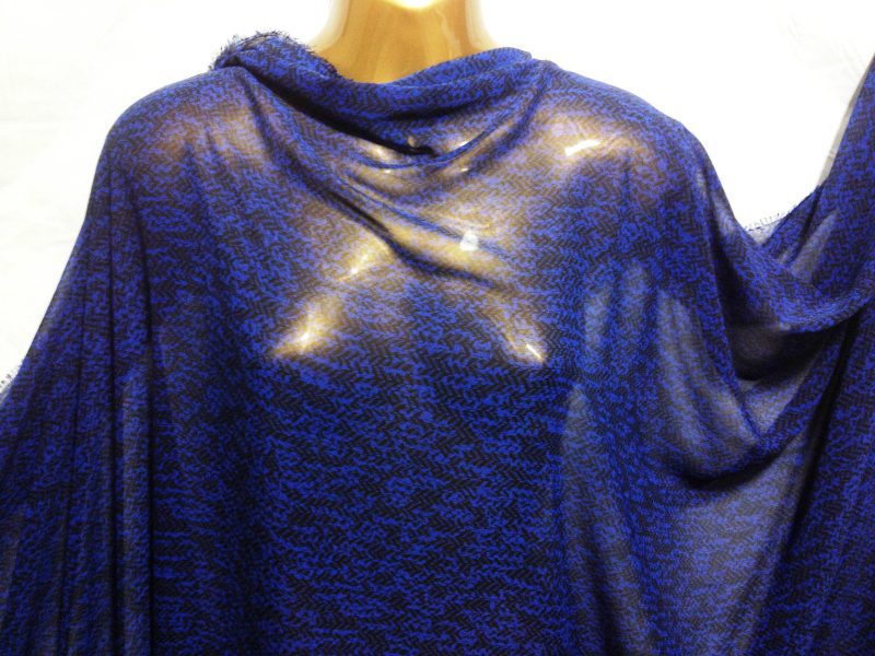 NEWSoft-Touch-Royal-BlueBlack-chiffon-Classic-Print-Dress-Fabric-FREE-PP-321778622537 NEWSoft Touch Royal BlueBlack chiffon Classic Print Dress Fabric FREE PP 321778622537