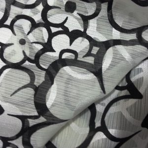 Stunning Designer Burnout Floral Print Upholstery/Crafts/Curtains Fabric
