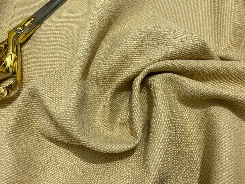 CLEARANCE Designer Thick Wool Mix Beige UpholsteryCoatsCushion Fabric 224725253158
