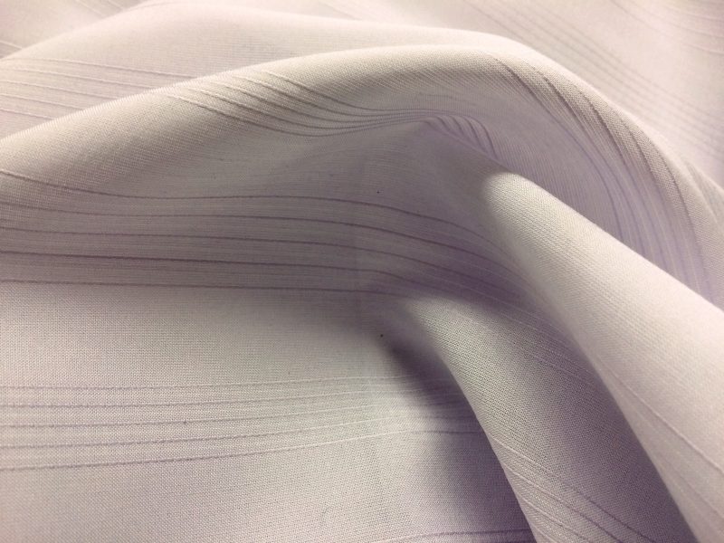 NEWCrisp Cotton Blend Self Striped Weave Designer Shirting FabricFREE PP 222009555378