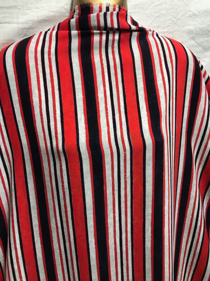 NEWGeorgette Polyester Striped African Print DressCraft FabricFREE PP 323568665438