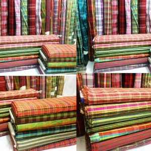 *NEW*Handloom Silk Dupion Checked-Gingham Bridal/Craft/Cushion-Curtain*58"W