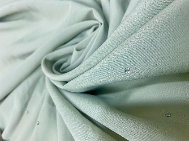 NEWMWeight Sage Green Sequinn Poly Crepe DressCraftCushion FabricFREE PP 226206067538