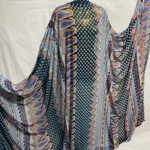 Smooth Chiffon Multi Colour Ethnic Print 1 Dress/Crafts Fabric