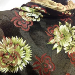 *SPECIAL OFFER* Top Quality Burnout Velvet In Floral Print Dress/Crafts Fabric