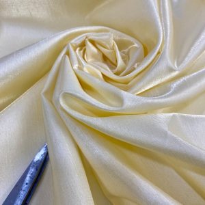 Bridal Cream Satin Dupion Effect  Dress/Craft/Wedding/Bridal Fabric