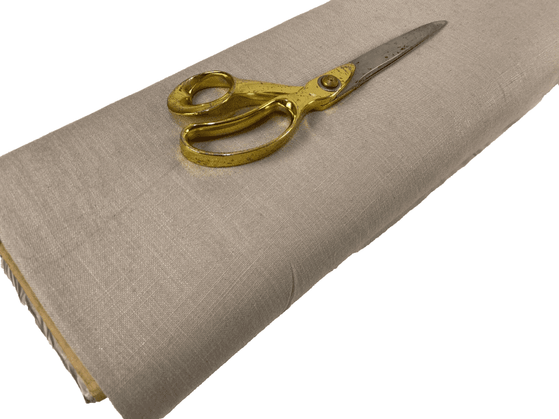 NEW Designer Textured Thick Linen StoneGold UpholsteryCurtain Fabric FREE PP 226776871029