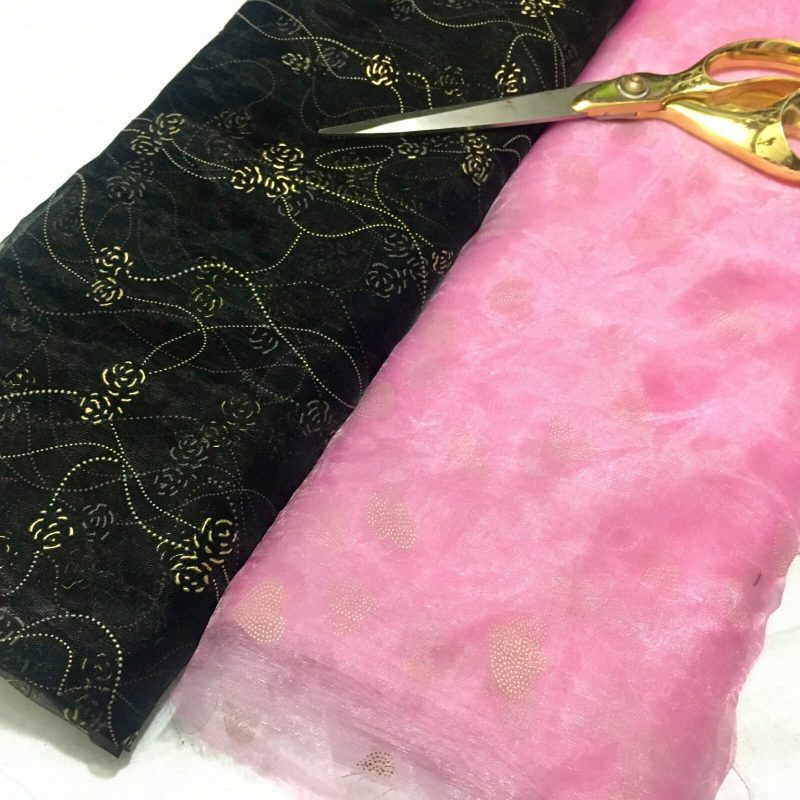 NEW Sheer Organza Fabric Voile 2 Drape Curtain Wedding Fabric 150cm FREE PP 323990096599