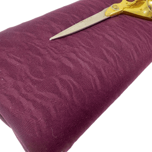 Stretch Viscose Jacquard Jersey – Purple/Black Dress/Craft Fabric