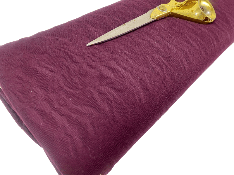 NEW Stretch Viscose Jacquard Jersey PurpleBlack DressCraft Fabric FREE PP 226775510209